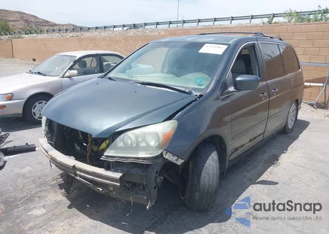 2006 Honda Odyssey Touring из США, поврежденный, VIN 5FNRL388X6B048917